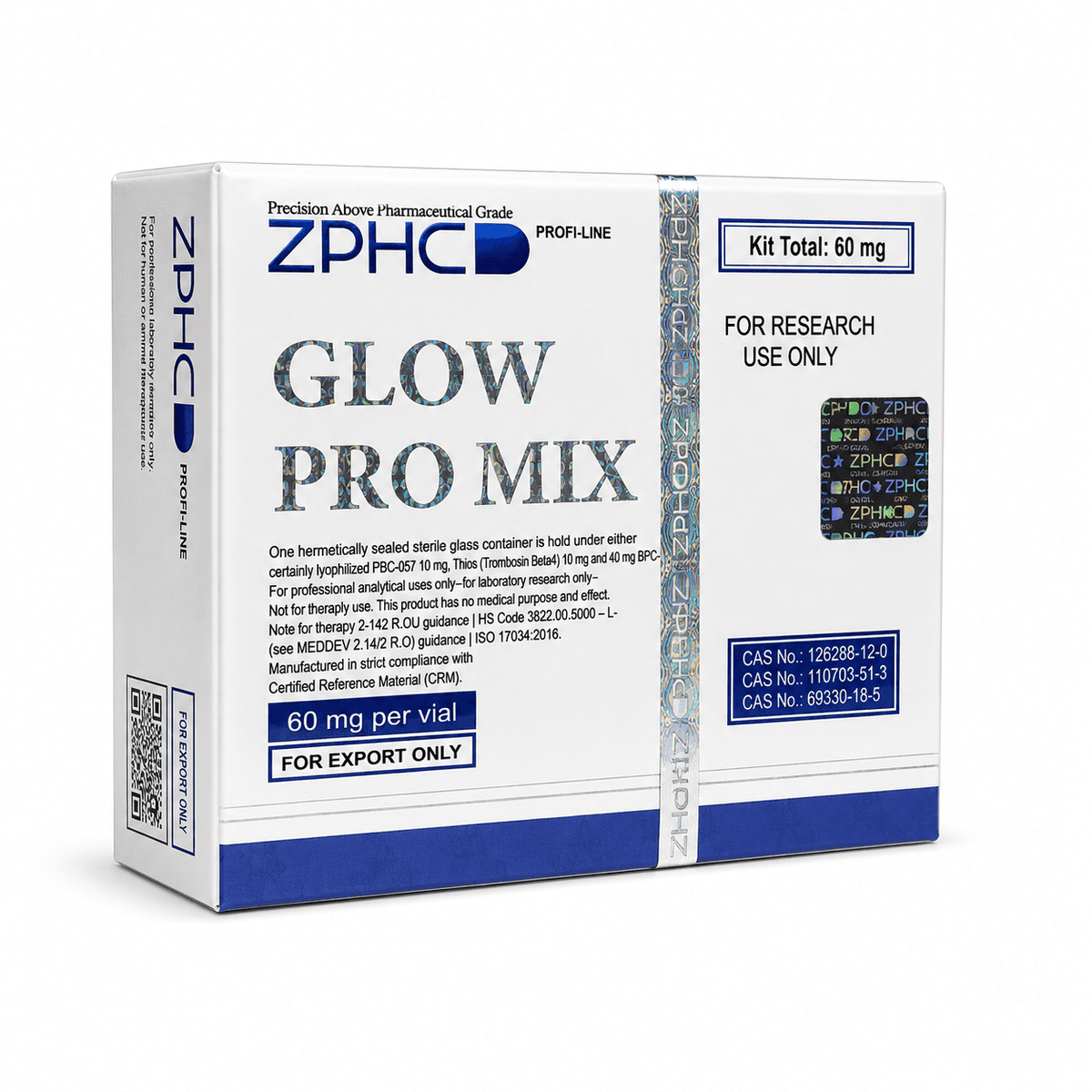 ZPHC Glow Pro Mix 60mg – Biorreguladores